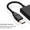 Cabo HDMI para USB Cabo USB 3.0 macho para HDMI fêmea Conversor de vídeo para vários monitores