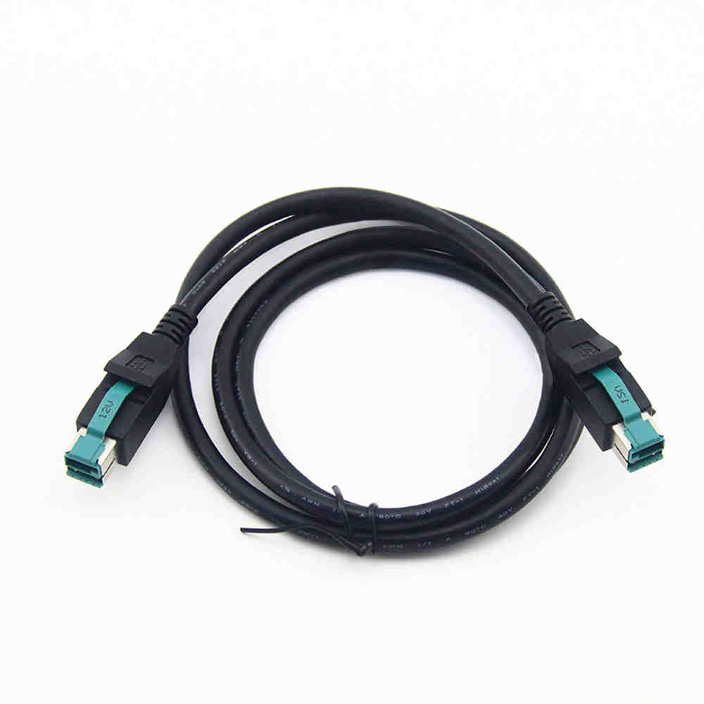 IBM POS System and Terminal Connection Cable powered usb 12v to 12v Epson 3D Printing Cable