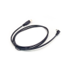 Micro USB Cable 90 Degree to USB B Male Straight 1M