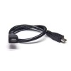 Micro USB Female to USB Male Micro USB Cable 180 Degree