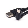 Mini cargador de cable USB a USB 2.0 tipo un cable otg macho