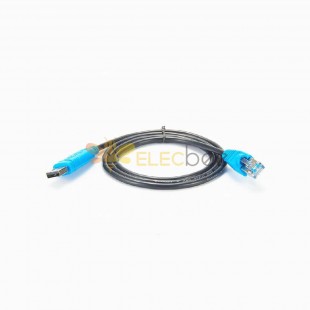 MoDBus Tcp RJ45 macho a USB2.0 Cable de puerta de enlace Ethernet macho