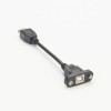 Panel Mount USB Type B Female to Type A Female Cable for Printer Computer Adapter Extention 30CM