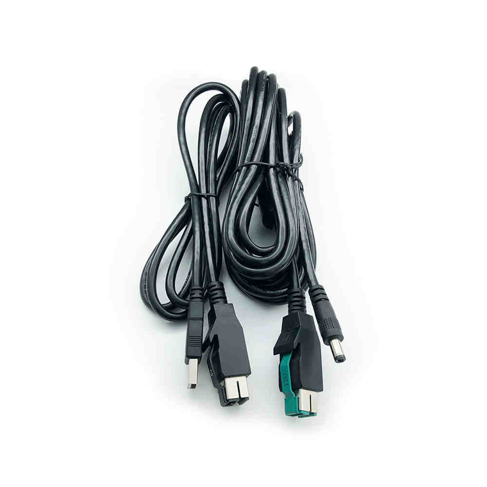 USB alimentado 5V para USB um cabo de conexão macho para impressora IBM Epson