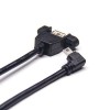 Angulo derecho Mini cable USB macho a USB tipo un cable otg hembra 1M