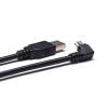 20pcs câble d\\\'extension USB à angle droit 1M Mirco USB vers connecteur de type A