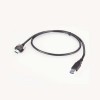 Винтовой замок USB 3.0, тип A, штекер, кабель типа A, 24/28Awg, 1 м
