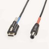 Single Screwing USB 3.1 Type C Male To DC 5.5*2.5MM Power Cable 1M
