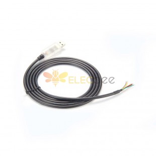 USB TYPE-A 帶RS232模塊單邊線纜