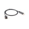 Solar Energy Storage USB 2.0 To RJ45 Female Socket Monitor Cable 1M