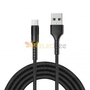 Type-C 5A Fast Charging Four-Core Phone Data Cable - 2 Meters