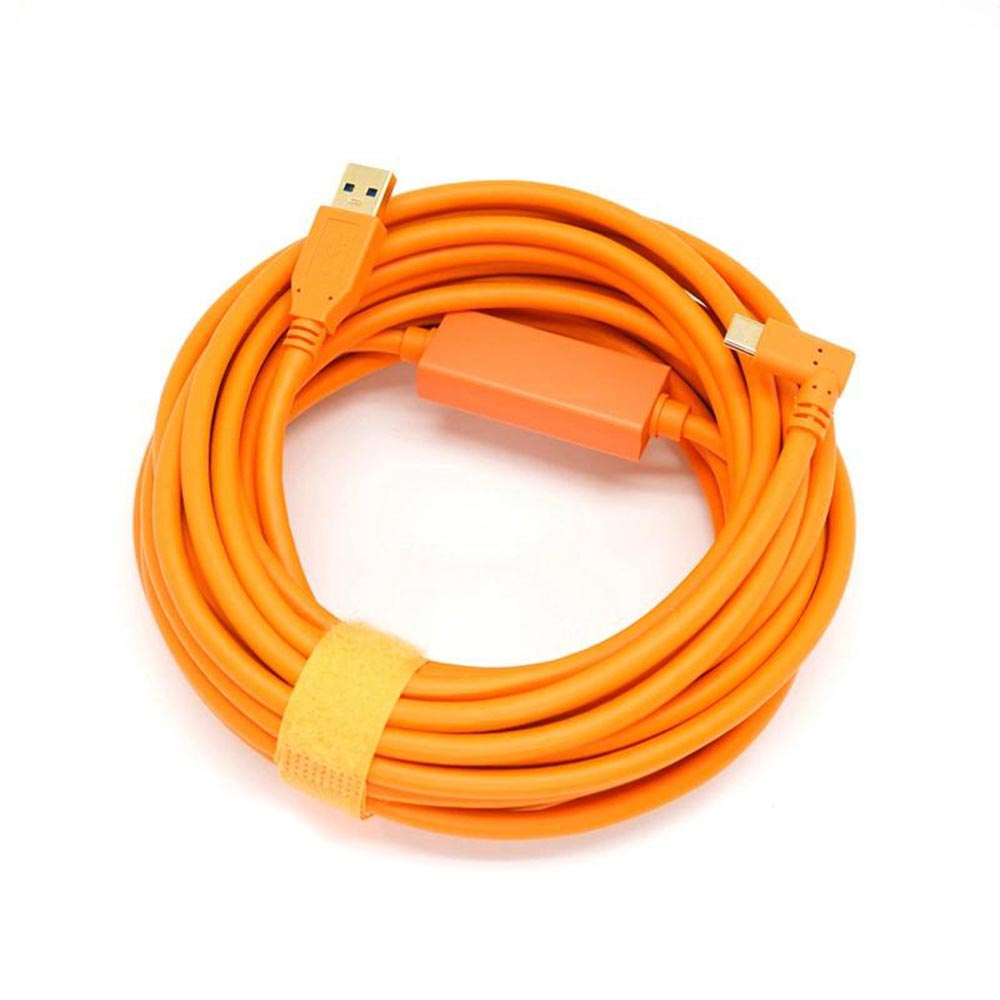 Type-C Right Angle To USB3.0 Tethered Shooting Cable 线材5M