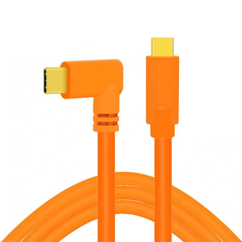 Type-C To Type-C Right Angle Tethered Shooting Cable 1M