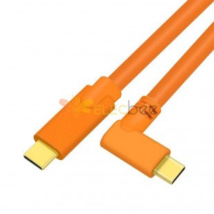 Type-C To Type-C Right Angle Tethered Shooting Cable 1M