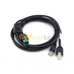 Linha de impressora de cabo de dados de comunicação USB 12V para máquina POS