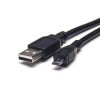 USB 2.0 Мужчина к Micro B Мужской Быстрый кабель заряда 180 градусов