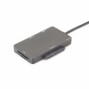 USB 3.1 2 포트 암-USB Type-C 수 허브 카드 판독기 Sata Iii 콤보 어댑터 케이블 0.1M