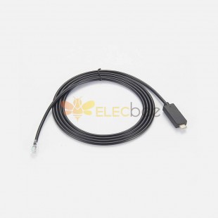 USB 3.1 C To RJ12 Serial Cable 2M