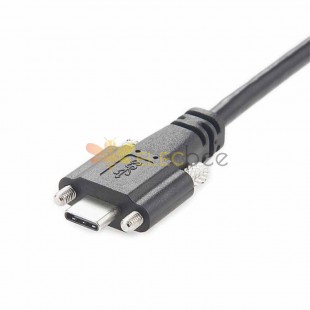 USB 3.1 Type-C高柔性电缆机器视觉工业摄像机USB-C带螺钉