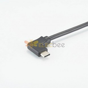 USB 3.1 Type-C彎式線材1m