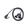 Usb B Cable Panel Mount Male to Female 1m Cable for Printer Machine