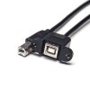 USB B bis B Kabel 180 Grad Stecker zu weiblichem OTG-Kabel