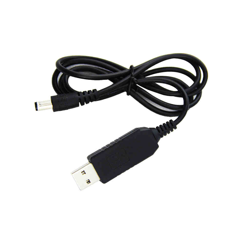 USB Boost Cable Mobile Power 5V Boost to 9V/12V Router LED Light Converter Cable 500mA
