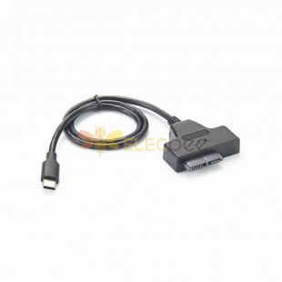USB C 3.1 Erkek - Slimline SATA 13 Pin Dişi Kablo Kabloları 0.1M