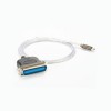 Câble convertisseur USB-C vers imprimante parallèle 36 broches Centronics 1M