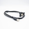 USB电缆延长双US A型2.0公头转母头电缆直式长1米