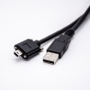USB Cable Type A 2.0 to Mini B Straight for Wire Cable 1M