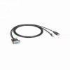 USB Male DB9 Female RS232 To RJ12 6P6C Serial Cable