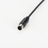 USB macho tipo reto para mini DIN 6 pinos macho tipo reto conector com cabo RS232 1M