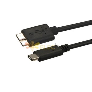 USB 3.1タイプCケーブルオスからマイクロUSBオス10pマイクロUSBケーブル