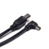 USB البسيطة الزاوية اليمني ذكر إلى USB B مستقيم ذكر