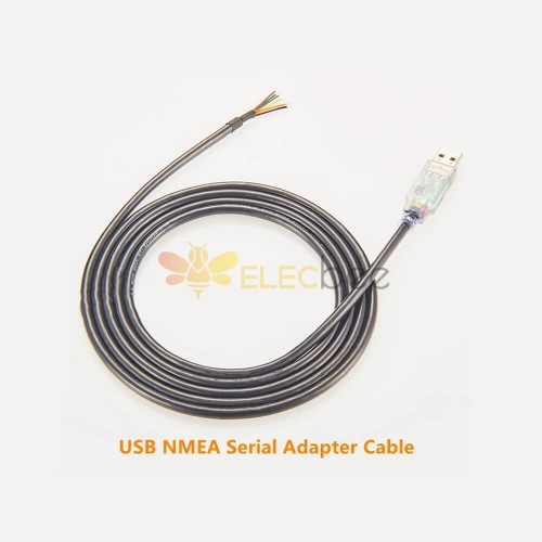Adaptador serie USB Nmea USB 2.0 Tipo-A Cable de un solo extremo macho 1M