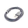 USB RS232 - Mini Din 6Pin オスケーブル 1M