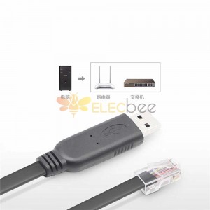Cable de consola USB RS232 a RJ45