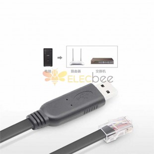 Консольный кабель USB RS232-RJ45
