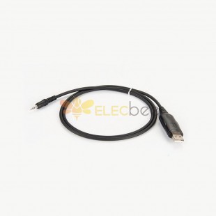 USB Straight Male To 3.5Mm Audio Plug With Cable 1M