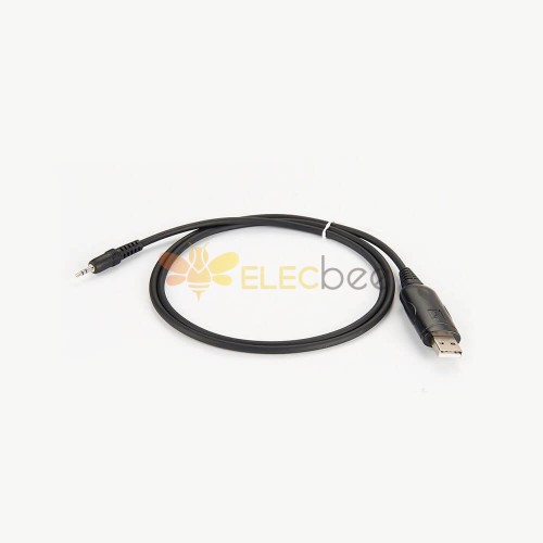 USB Straight Male To 3.5Mm Audio Plug With Cable 1M