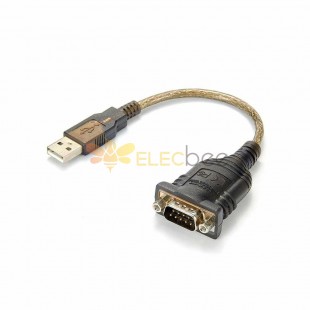 Câble USB vers DB9 RS232 pour système de surveillance de batterie solaire 0.1M