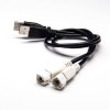 20pcs USB para cabo HSD Conector USB tipo A de boa qualidade para cabo conversor HSD 4P 30cm