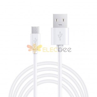USB to Micro Android Single-Head Cable - 1A  0.5 Meter  Portable  2-Core Charging Cable
