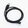 USB para Mini 5 Pin Cable Tipo AM para Mini USB Left Angle Charge Cabo 1M