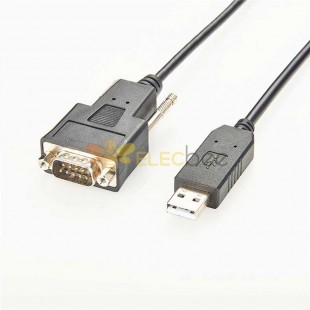 USB к кабелю RS232 Встроенная электроника DB9 Разъем-вилка