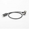 USB to RS232 DB9 암 직렬 어댑터 케이블 직각