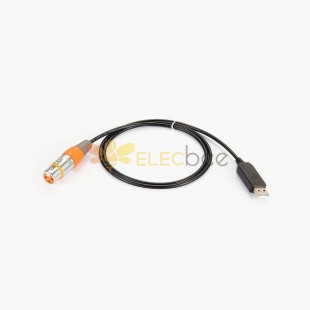 USB para cabo serial RS485 com conector Xlr fêmea de 3 pinos