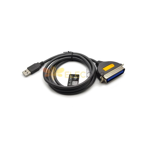 USB إلى Scsi 36-Pin Printer Adapter Cable Centronic Connector