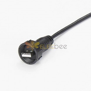 USB Type A Male Ip67 Waterproof Cable 1M